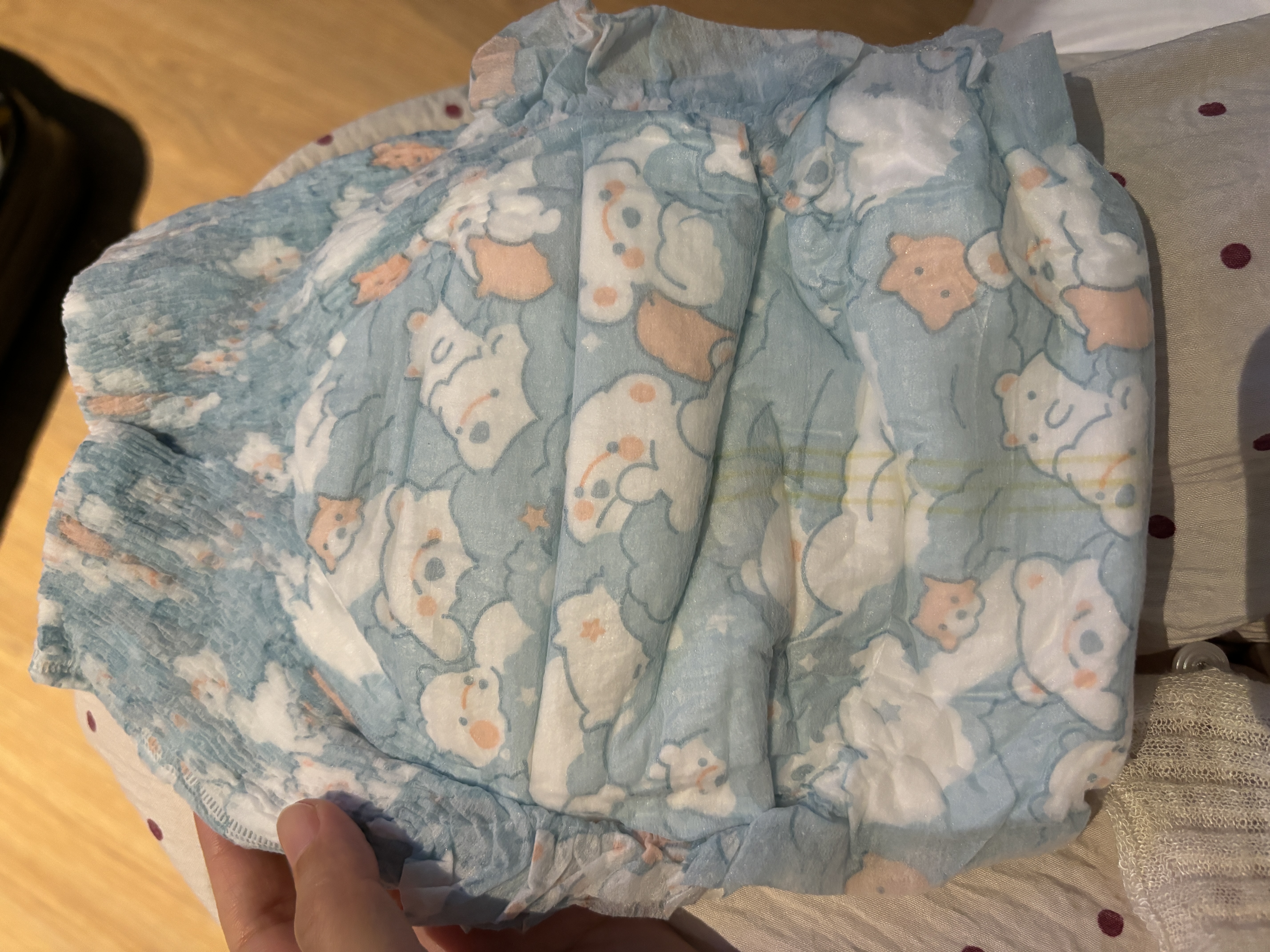祺安丝柔裸感北极熊婴儿拉拉裤XXXXL码24片【品牌直供 安心品质】 实拍图