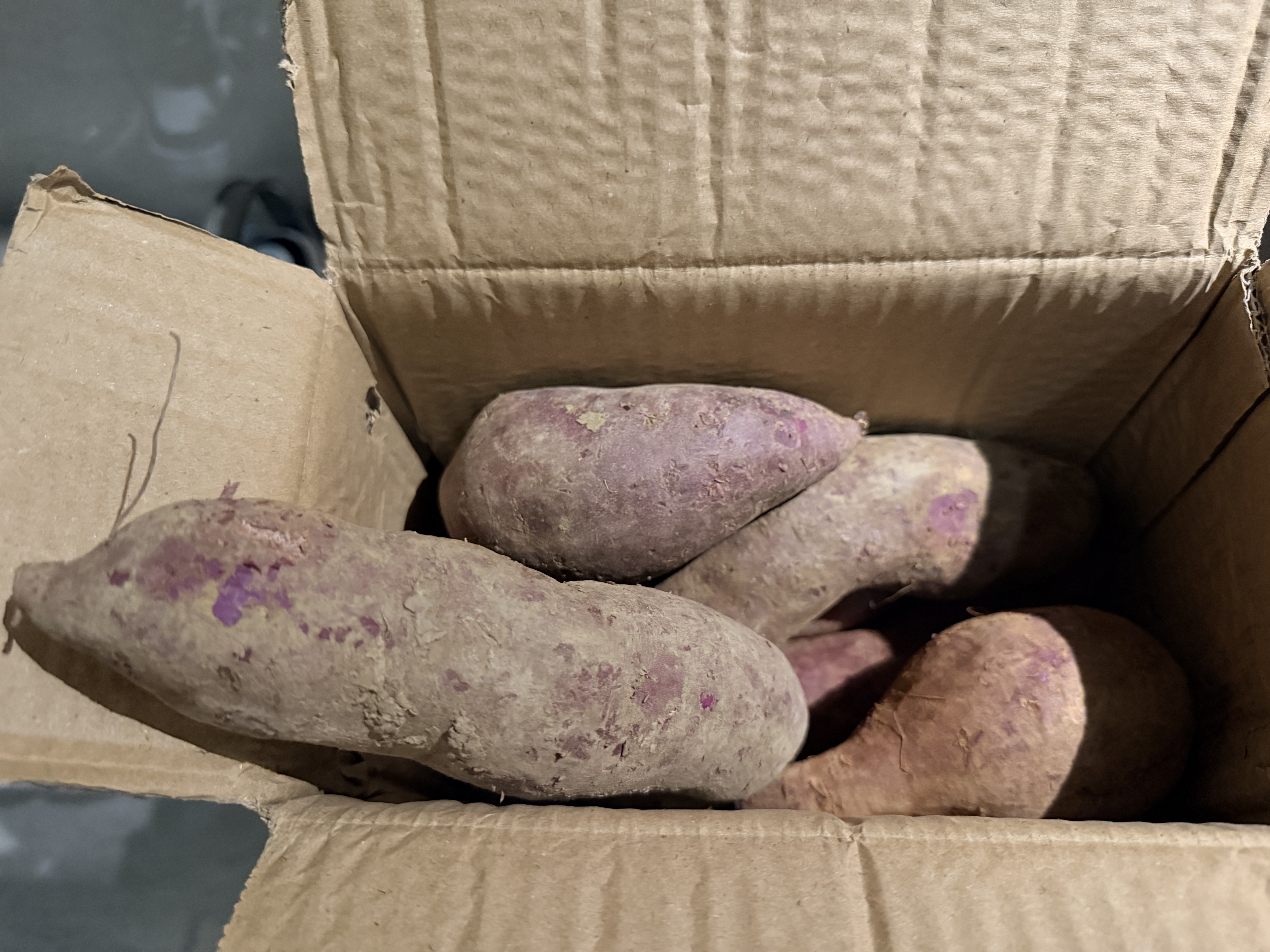 京鲜生广西紫罗兰紫薯 净重3斤单果100g+新鲜蔬菜地瓜番薯 源头直发 实拍图