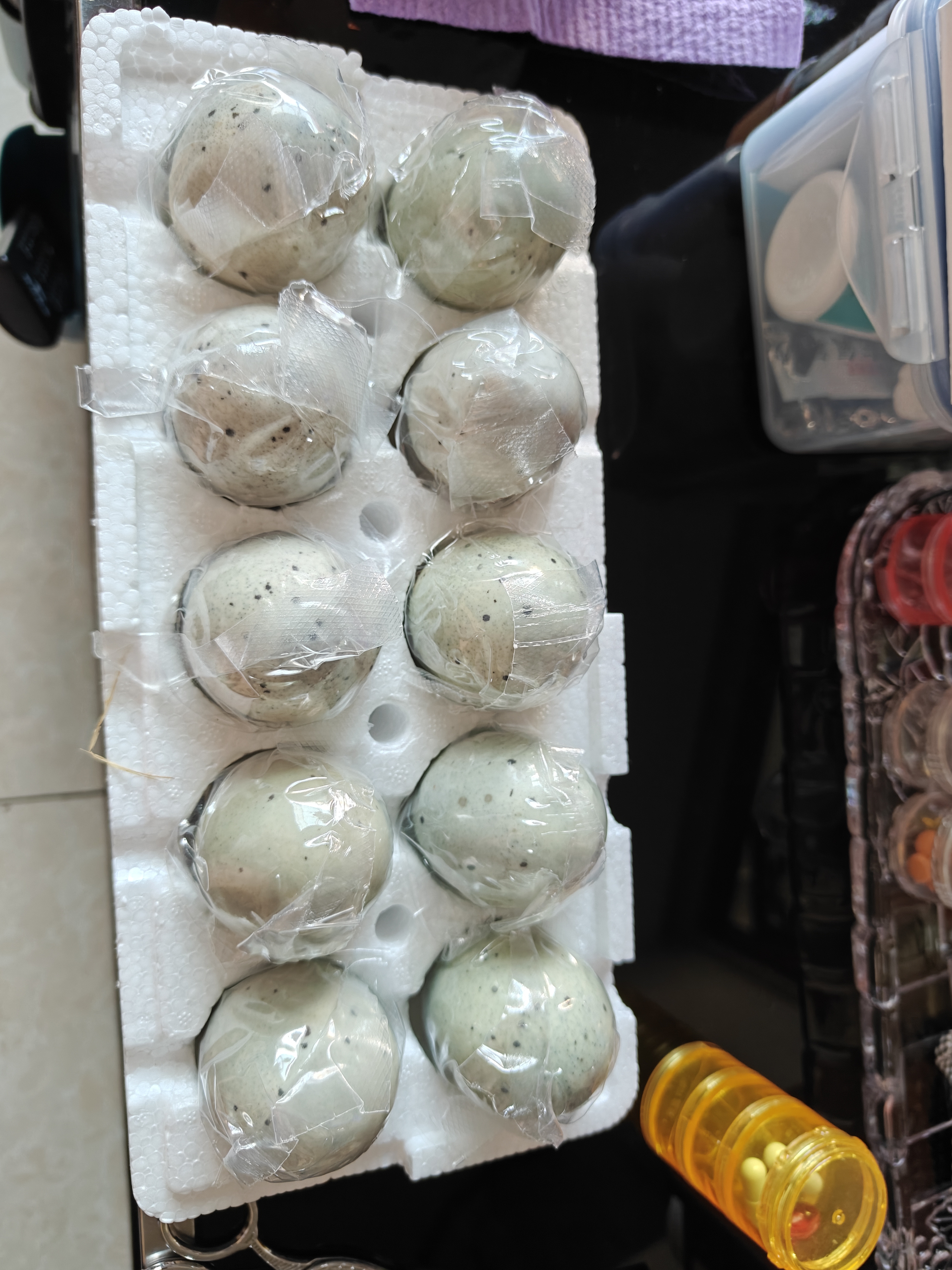 溢流香（Yiliuxiang）云雾茶松花皮蛋无铅工艺绿色食品溏心60g*10枚早餐煲粥茶味清香 实拍图
