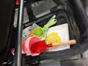 凯利童车（kinlee）凯利TS208口袋式推车一键收车轻便遛娃神奇大储物篮可坐可半躺 TS208A pro 曜石黑 高定版【26年新款 升级质感面料】 实拍图