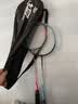 红双喜（DHS）羽毛球球拍对拍套装训练比赛超轻耐打成人学生防磨羽拍P100 附3球 实拍图