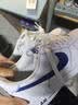 耐克NIKE男空军一号AF1 运动鞋HQ2037-100白蓝43 实拍图