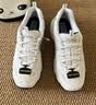 斯凯奇（Skechers）女鞋小白熊女士休闲鞋子厚底增高百搭运动软底老爹鞋女99999863 白色/海军蓝色/WNV 38 实拍图