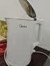 美的（Midea）电热水壶食品级304不锈钢自动断电双层防烫全钢无缝1.5L容量 MK-HJ1566 实拍图