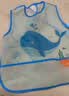 贝瑞加（Babyprints）围兜婴儿罩衣儿童吃饭宝宝围嘴防溅水油反穿衣 幻海秘境 实拍图