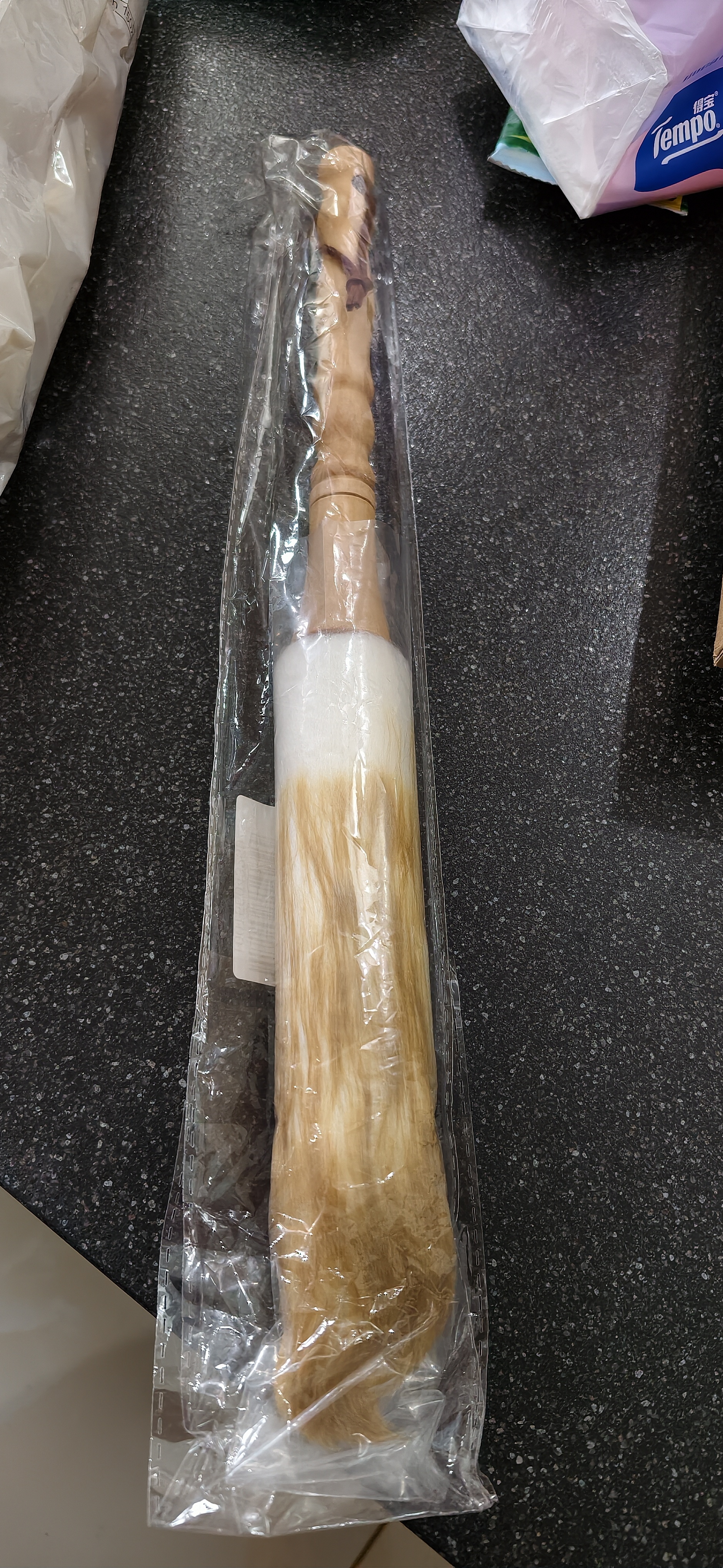 曼尔乐器羊毛清洁刷钢琴专用琴刷吉他古筝鸡毛掸子除尘扫灰乐器配件 实拍图