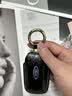 猛速适用福特蒙迪欧钥匙套锐界l福克斯探险者福睿斯锐际真皮汽车壳扣 D款尊贵黑【全包真皮单壳+合金挂扣+挂饰】 实拍图