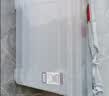 Cetomo 透明收纳箱特大号整理箱带轮外体积60L 53*38.5*31cm 1个装 实拍图