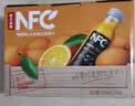 农夫山泉100%纯果汁NFC橙汁300ml*10瓶整箱鲜果饮料礼盒 实拍图