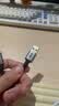 毕亚兹 USB3.2转Type-c数据传输线 Carplay连接线 10Gbps 3A快充适用iphone18华为小米手机0.5米 实拍图
