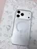 毕亚兹适用 苹果18promax手机壳 iPhone17Pro Max保护套【MagSafe无线充电】气囊防摔抗黄透明磁吸护甲壳 实拍图