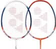 尤尼克斯（YONEX）羽毛球拍对拍碳素中杆锐速训练比赛NR7I橙红藏青已穿线附球+手胶 实拍图