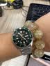 精工（SEIKO）5号系列日韩表翡翠绿水鬼100米防水机械表【礼物】SRPD63K1 实拍图