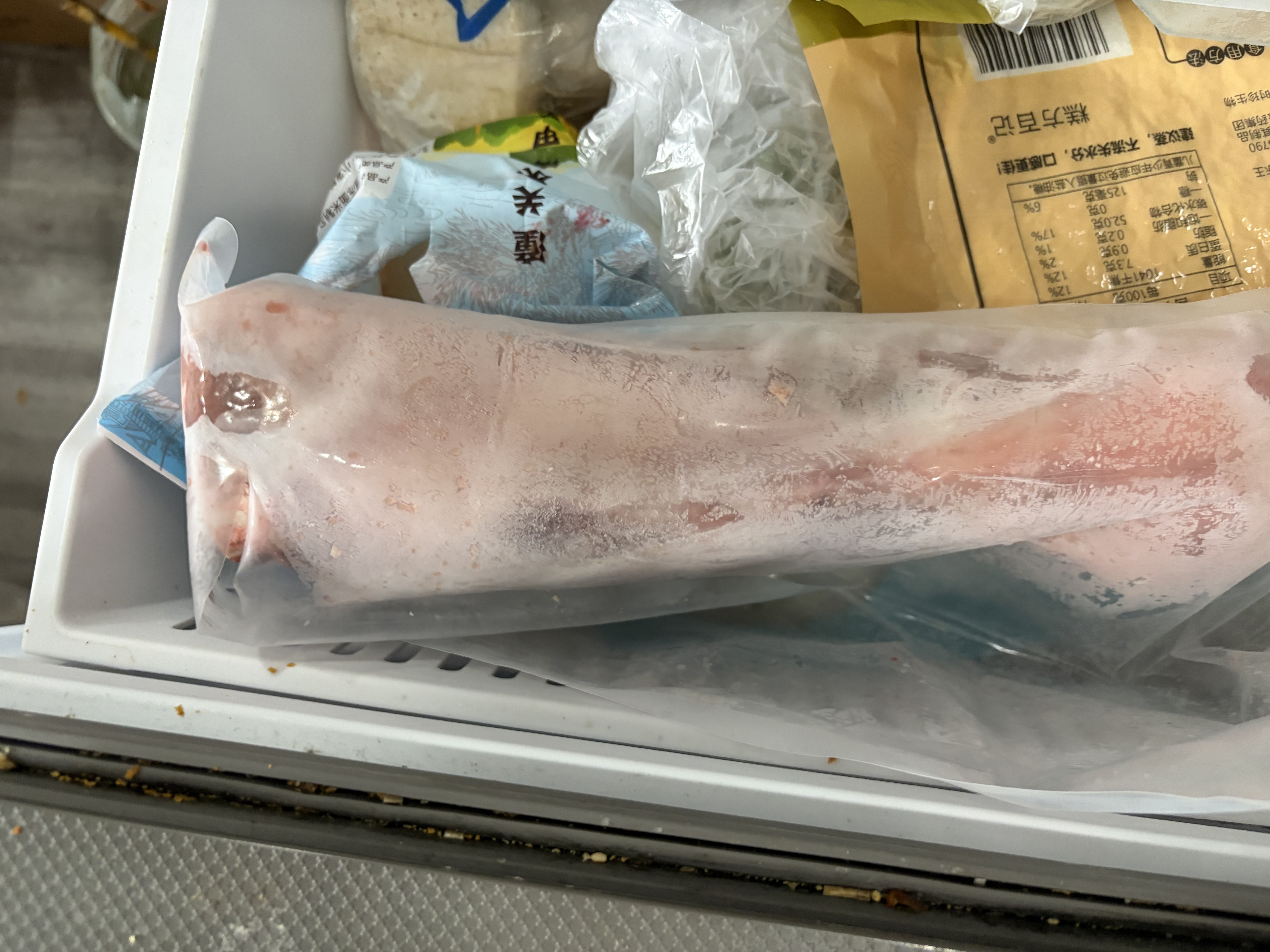 牧功夫羊腿(断骨连肉)净重4斤 内蒙羔羊肉小腿1袋3根卷火锅食材生鲜 实拍图