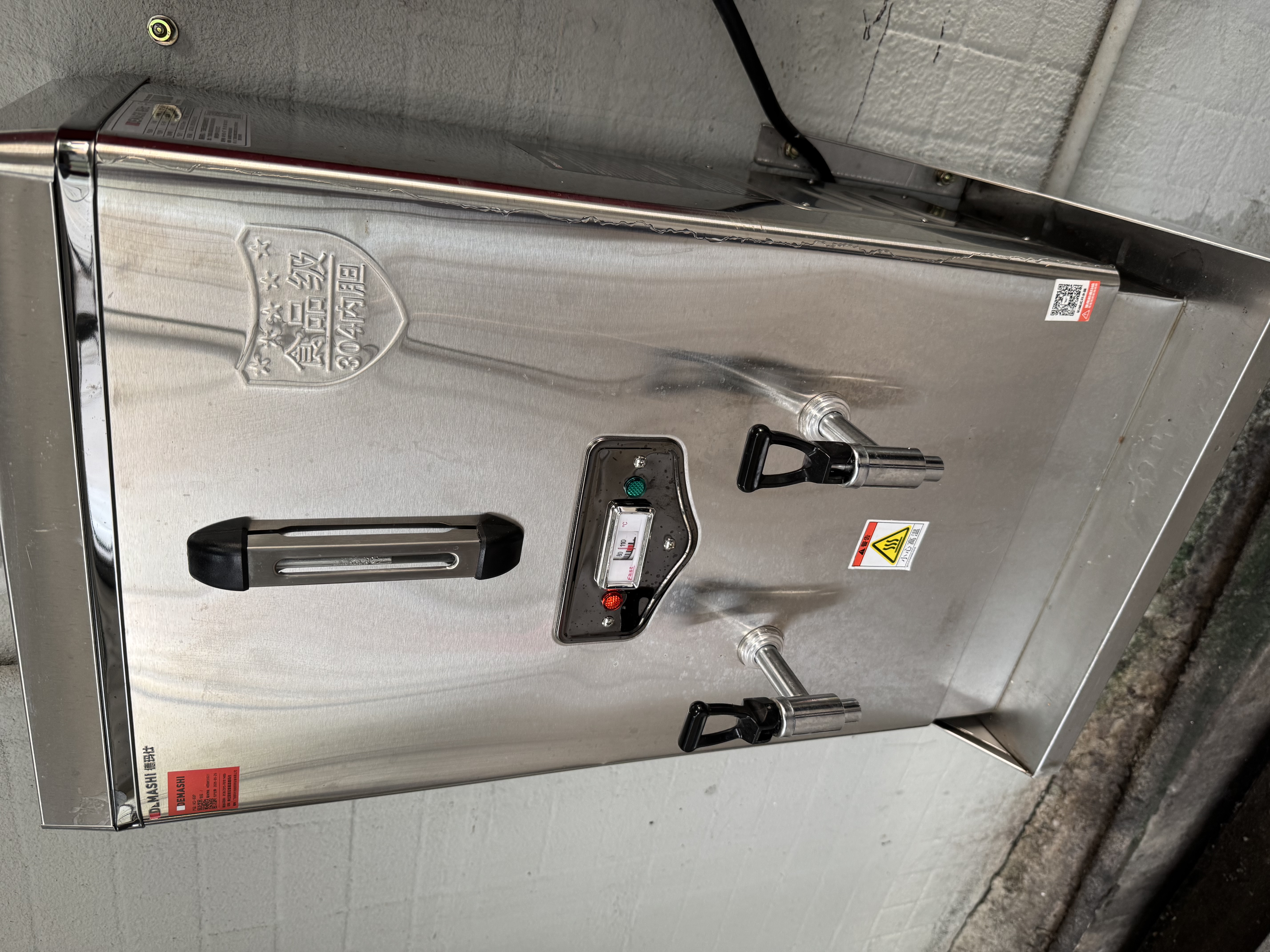 德玛仕（DEMASHI）开水器商用开水机烧水器电热工厂公司用饮水机热水机热水箱开水炉(标准款）70L/h KS-60P 220V 实拍图