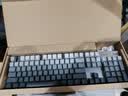 罗技（Logitech）K845机械键盘 有线键盘 办公电脑打字键盘  电竞游戏发光全尺寸个性化定制键帽 K845茶轴+极昼透光键帽 实拍图