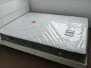 全友家居 家用主卧室床现代简约1.5米x2米双人大床高脚床板式床家具 实拍图