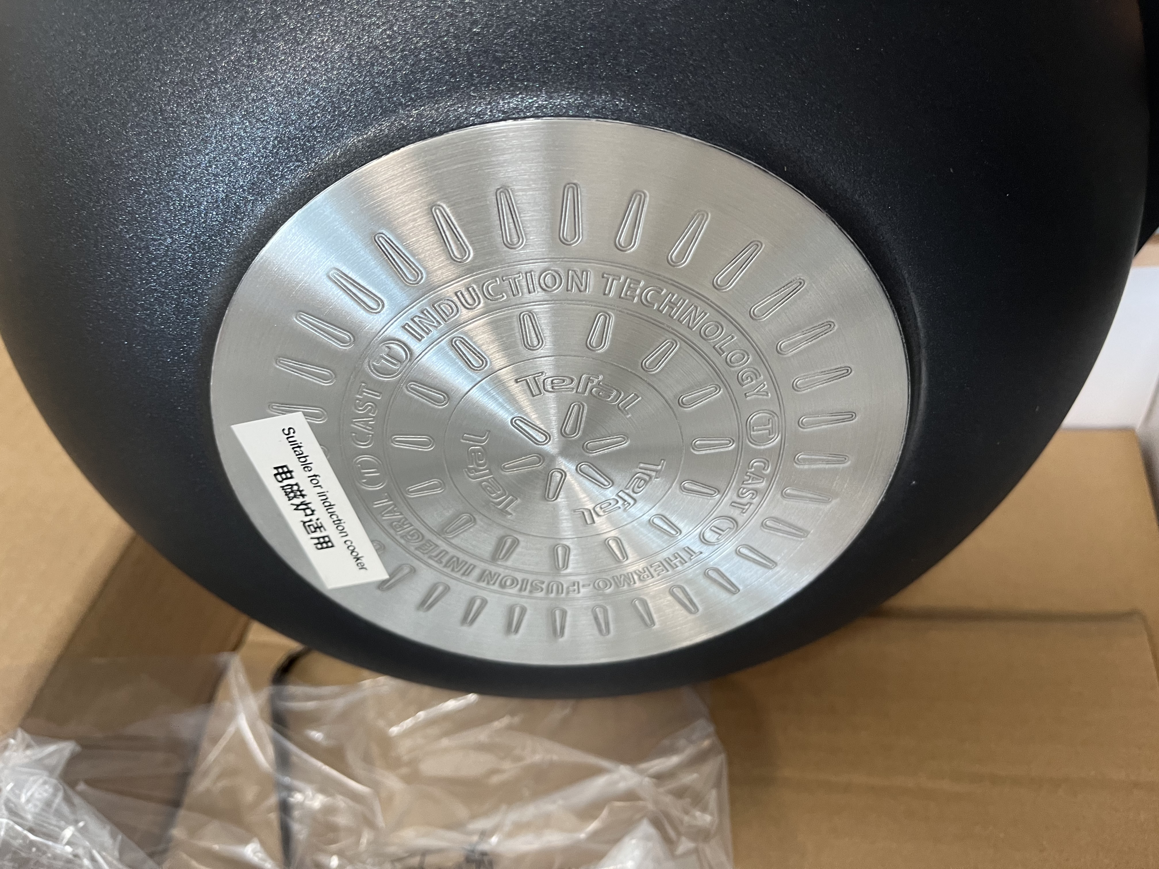 特福（Tefal）特福炒锅有钛不粘锅家用28cm煎炒锅可进洗碗机炒锅可进洗碗机 实拍图