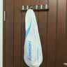 bydoll门后挂钩免打孔衣服包包收纳架卧室门口木纹挂衣钩置物挂衣架胡桃 实拍图