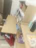 童状元 成长星 儿童学习桌椅实木套装L120写字书桌中小学生3-18岁桌课椅 【AI声控大路灯】1.2米实木桌+书柜+吊柜+追背椅咖 实拍图