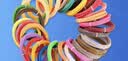 得力（deli）3d打印笔专用耗材儿童画画笔材料低温PCL耗材神奇马良笔涂鸦笔玩具三D立体绘画创意 3D打印笔耗材/5米30色共150米（非得力赠品） 实拍图