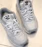 adidas JENNIE同款贝果鞋ASTIR厚底增高老爹鞋阿迪达斯三叶草   灰色   38 实拍图