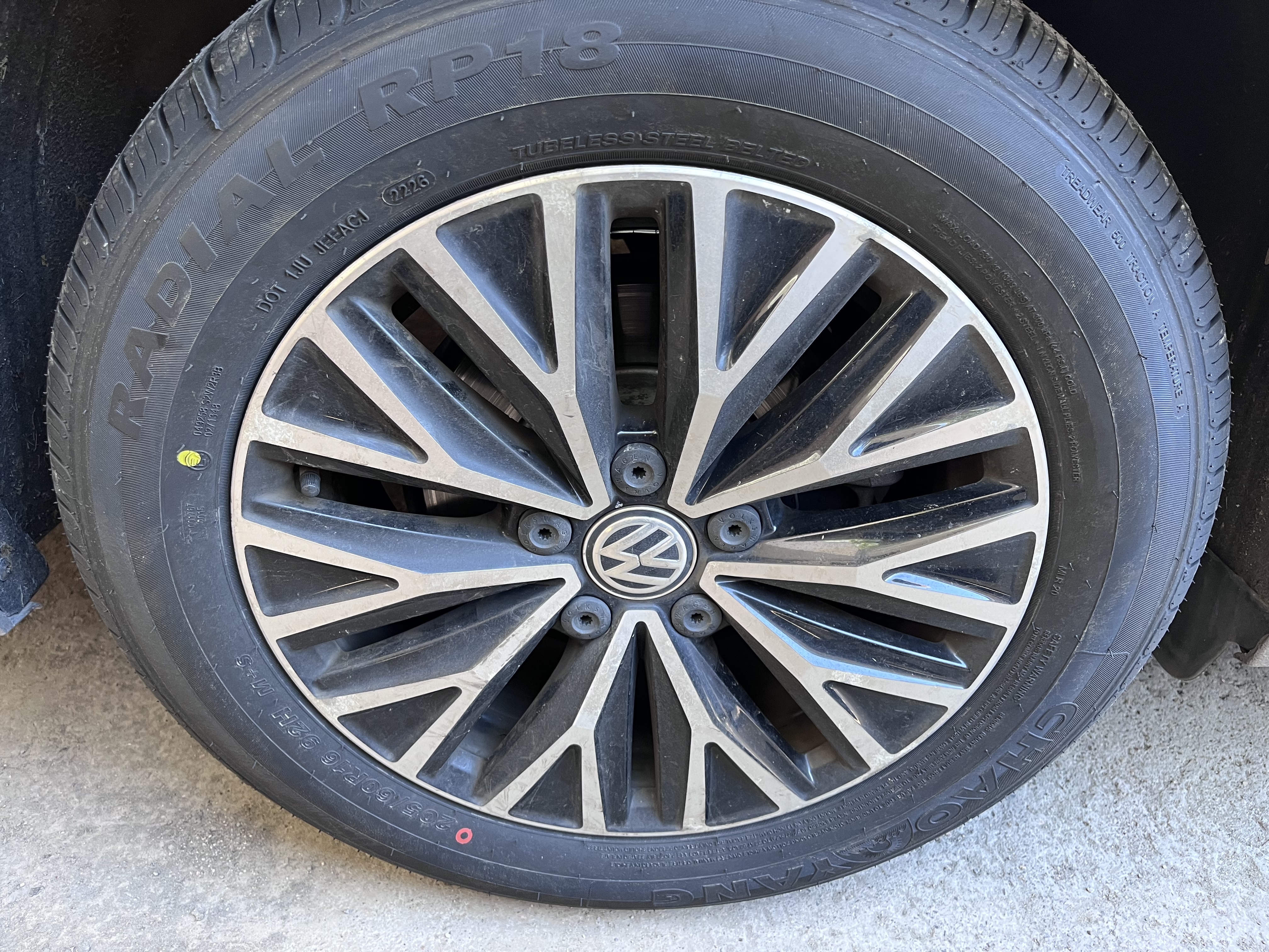朝阳轮胎 汽车轮胎 205/60R16 92H RP18 原配长安逸动XT/吉利远景X3 实拍图