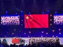 优和（UHOO）国庆小国旗手持小红旗手摇旗 小五星红旗杆帜 8号100面带杆14*21cm送贴纸 户外儿童手拿小旗子带杆 实拍图