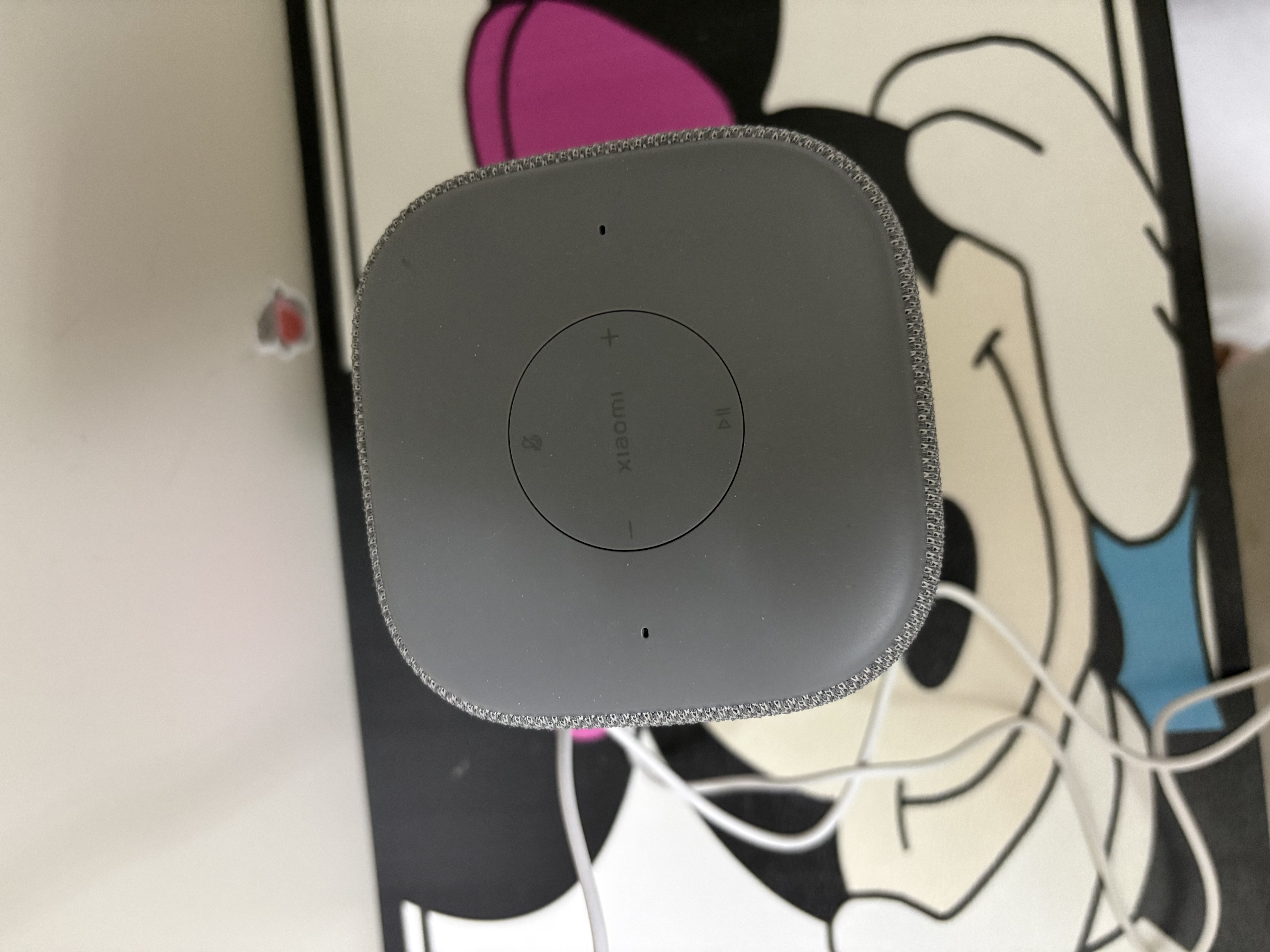 小米（MI）Xiaomi智能音箱音响 灰 超级小爱智能音箱 AI大模型问答 连续指令语控 支持远程备车 小米蓝牙音箱 实拍图