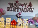 韩猫 LED发光生日快乐灯牌+爱心布置生日装饰儿童后备箱惊喜派对道具 生日快乐灯+红色爱心灯 实拍图