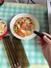 COOKSS鸡翅木筷子勺子套装学生上班族便携式筷勺复古高级感餐具收纳盒 实拍图