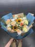 艾斯维娜鲜花速递向日葵混搭花束生日礼物全国同城配送 向日葵香槟韩式花束 实拍图