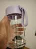富光玻璃杯高硼硅玻璃水杯子女生便携牛奶咖啡刻度高颜值茶杯330ml 实拍图