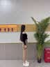 ZUOSAISI品牌女鞋休闲鞋小白鞋女真皮平底透气舒适板鞋女2026春夏季鞋子女 白红色 35 实拍图
