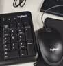 罗技（Logitech）MK120 键鼠套装 有线键鼠套装 办公键鼠套装 电脑键盘 USB即插即用 全尺寸 黑色 实拍图