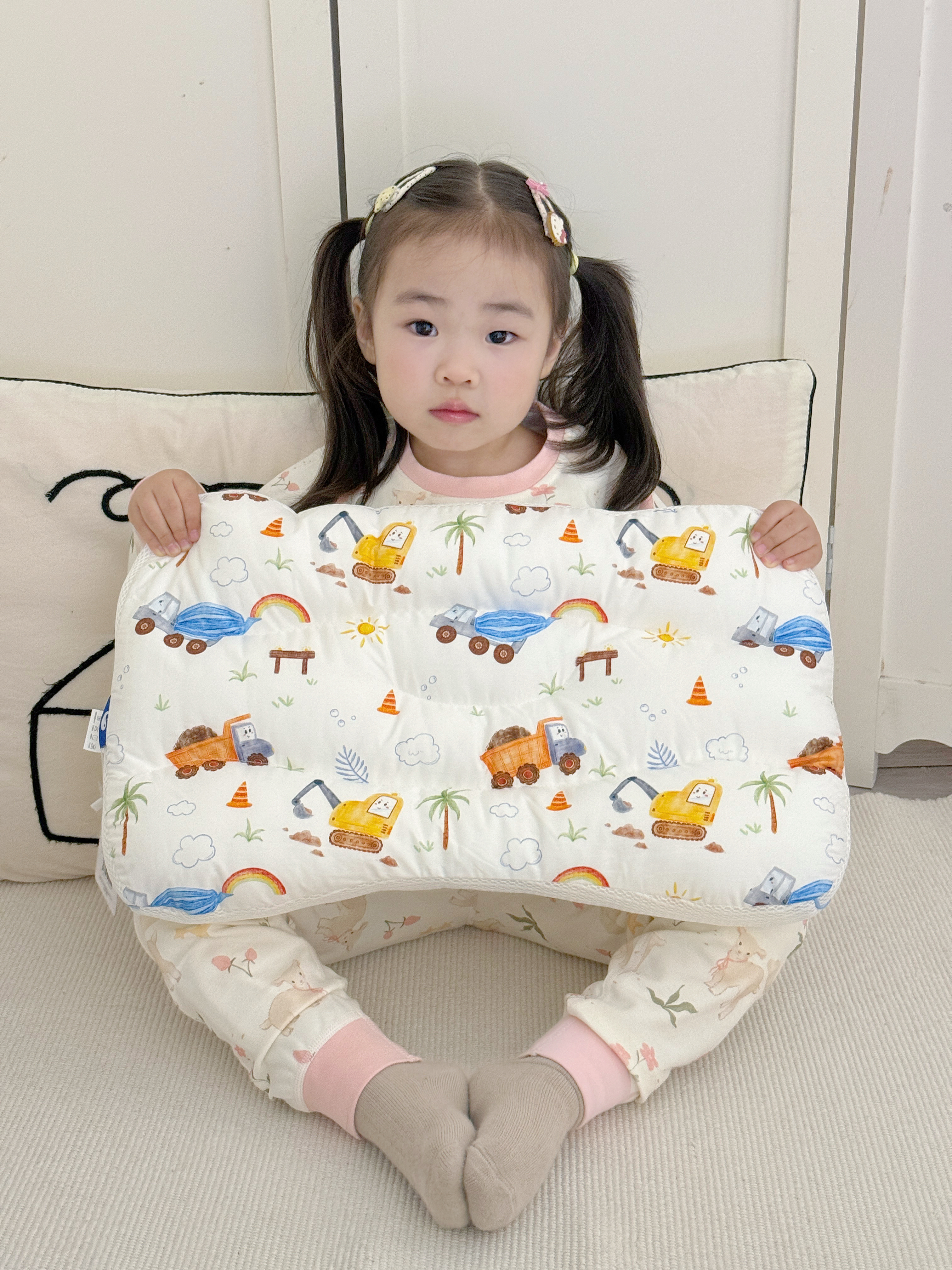 康贝邦（KangBeiBang）儿童枕头3到6岁婴儿枕头京东自营宝宝枕头幼儿园枕头小孩枕头纯棉 实拍图