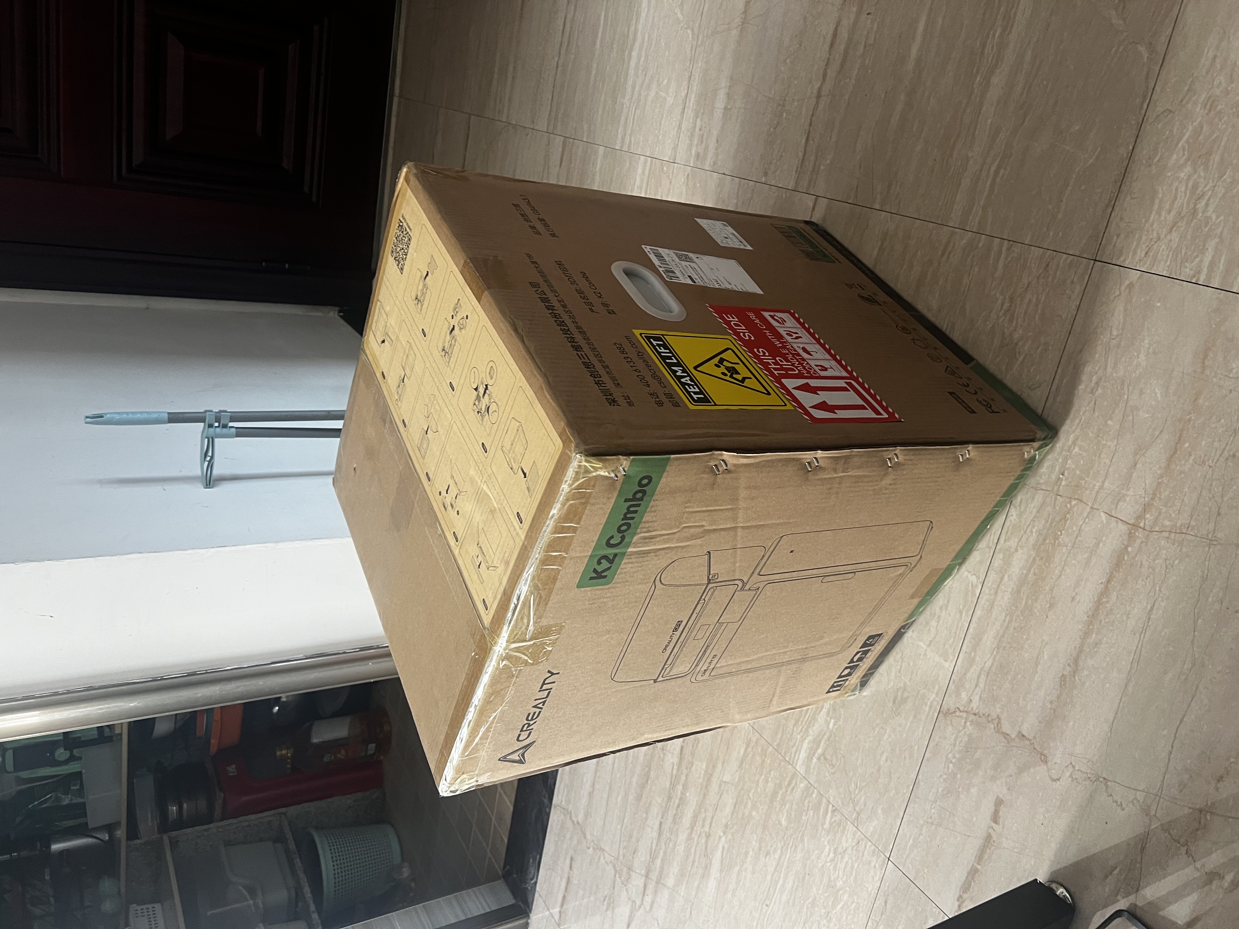 创想三维 K2 Pro 3D 打印机儿童礼物  家用桌面全自动调平 主动腔体恒温 AI监测 高精度立体造物 K2  多色打印套装 大陆版 实拍图