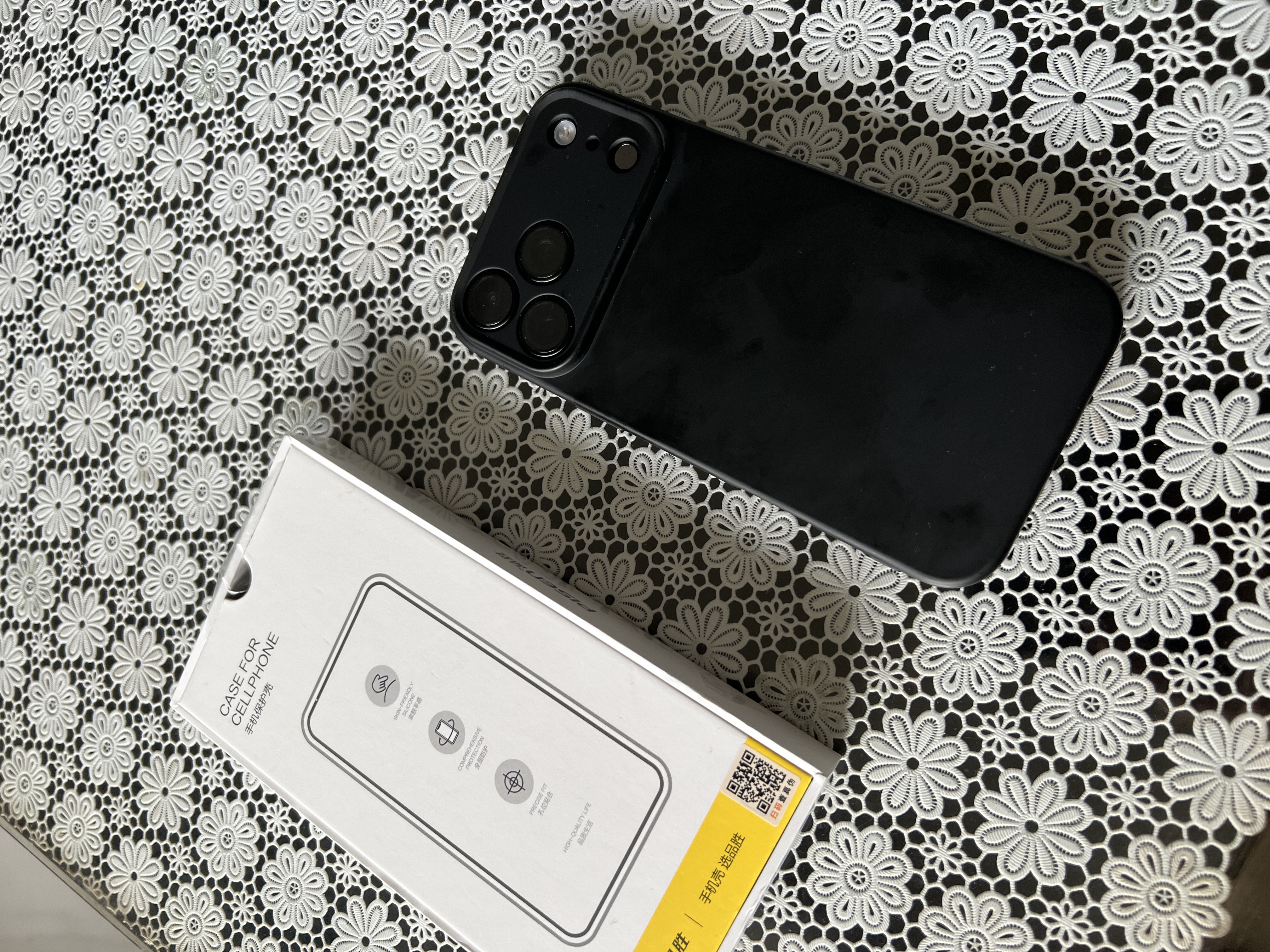 品胜【相机按键全包】适用iPhone18ProMax手机壳苹果18ProMax保护套亲肤柔性超薄全包软壳保护套 黑 实拍图