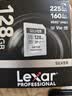 雷克沙（Lexar）128GB SD存储卡 U3 V30 佳能索尼富士尼康相机高速SD卡 读225MB/s 写160MB/s 4K超清录制 SD银卡 实拍图