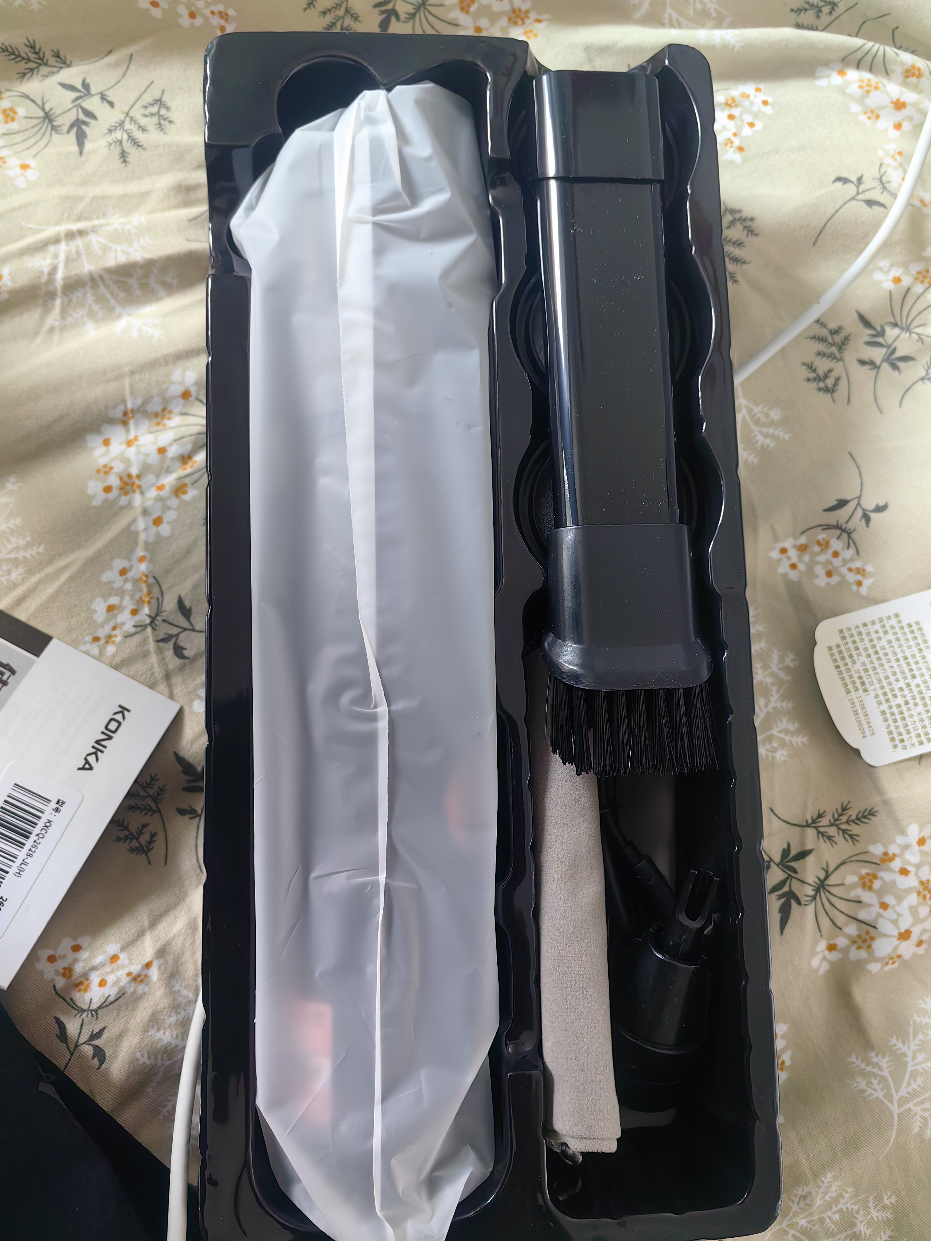 康佳车载吸尘器大吸力无线汽车专用手持吸尘器车内家用强力吹吸一体机便携式车用桌面随手吸宠物毛 实拍图