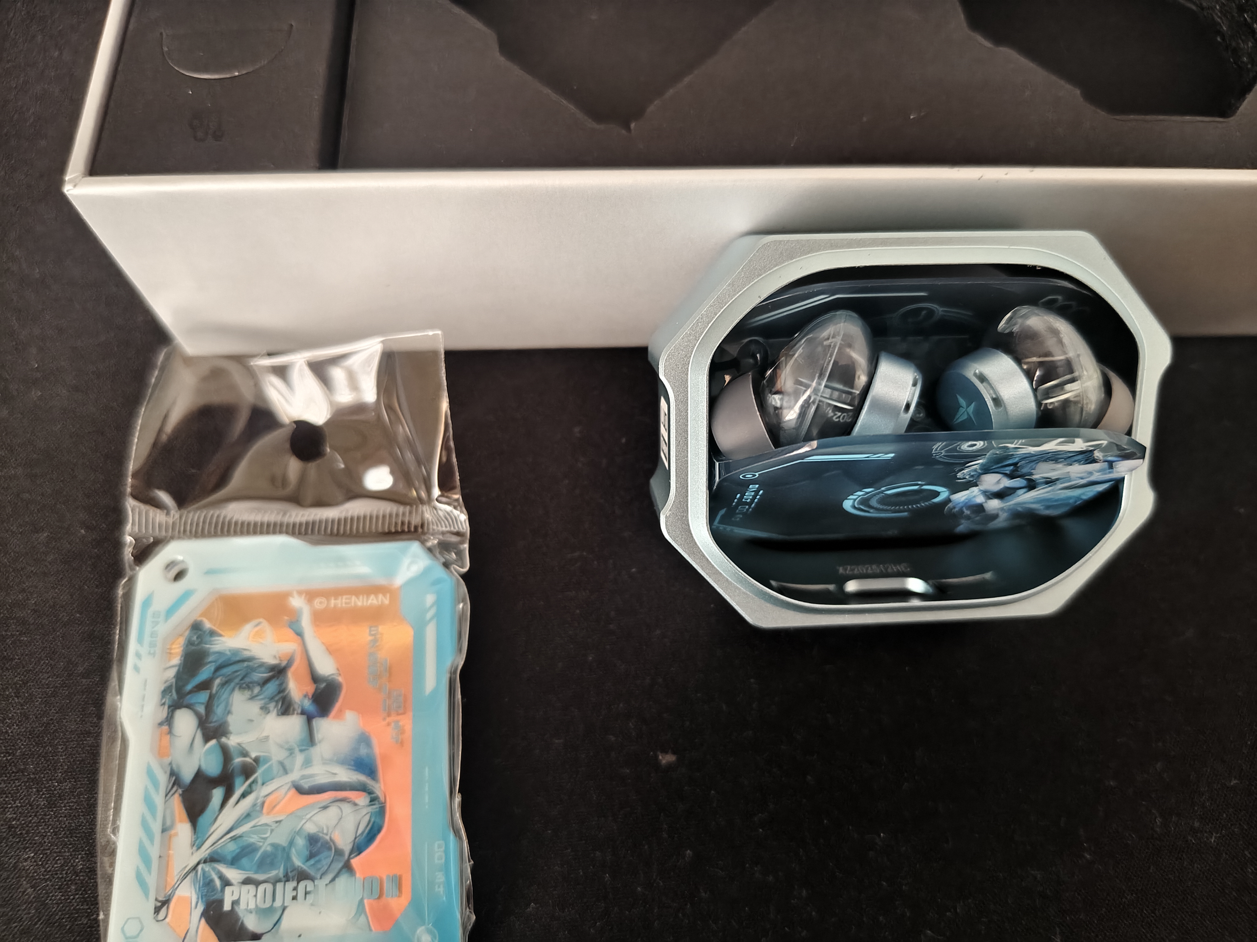 SONGX洛天依联名蓝牙耳机ANC主动降噪游戏低延迟HiFi高保真音质适用苹果安卓手机七夕情人节礼物 实拍图