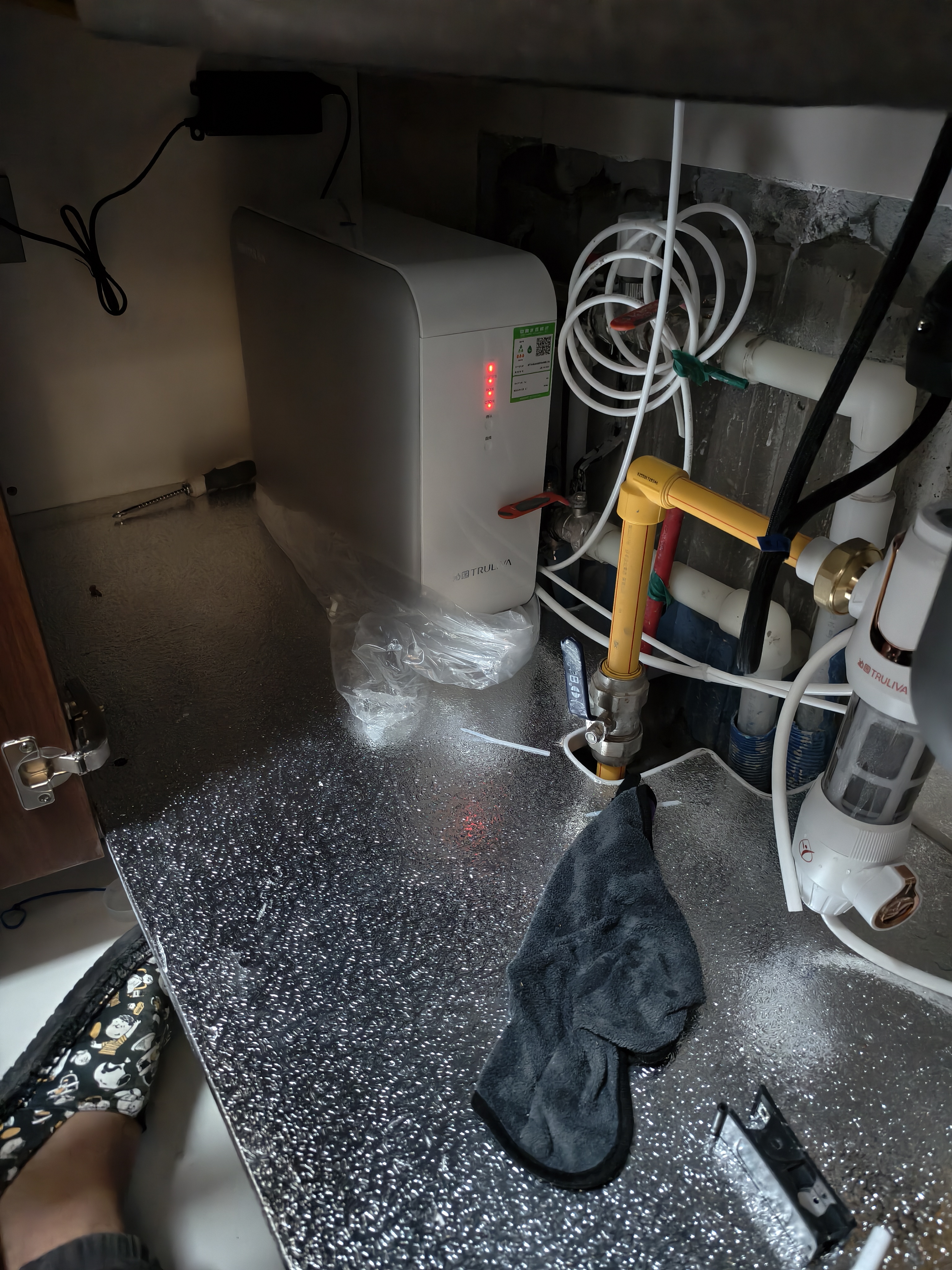 沁园前置过滤器家用净水器8T大通量 40微米手动正反冲洗过滤器 压力表监控全屋净水器P-S5516 实拍图
