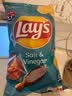 乐事（Lay's）薯片醋盐味薯片184.2g 美国进口 休闲零食膨化食品追剧小零食 实拍图