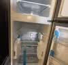 海尔（Haier）小冰箱118升一级能效两门迷你微型租房宿舍办公室家用二门冷藏冷冻小户型节能省电双开门电冰箱 星辉银+黑金净化保鲜+小巧不占地+超薄机身 实拍图