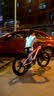 凤凰（Phoenix）儿童山地自行车5-16岁女男孩减震变速22寸粉色 适合身高135-160cm 实拍图