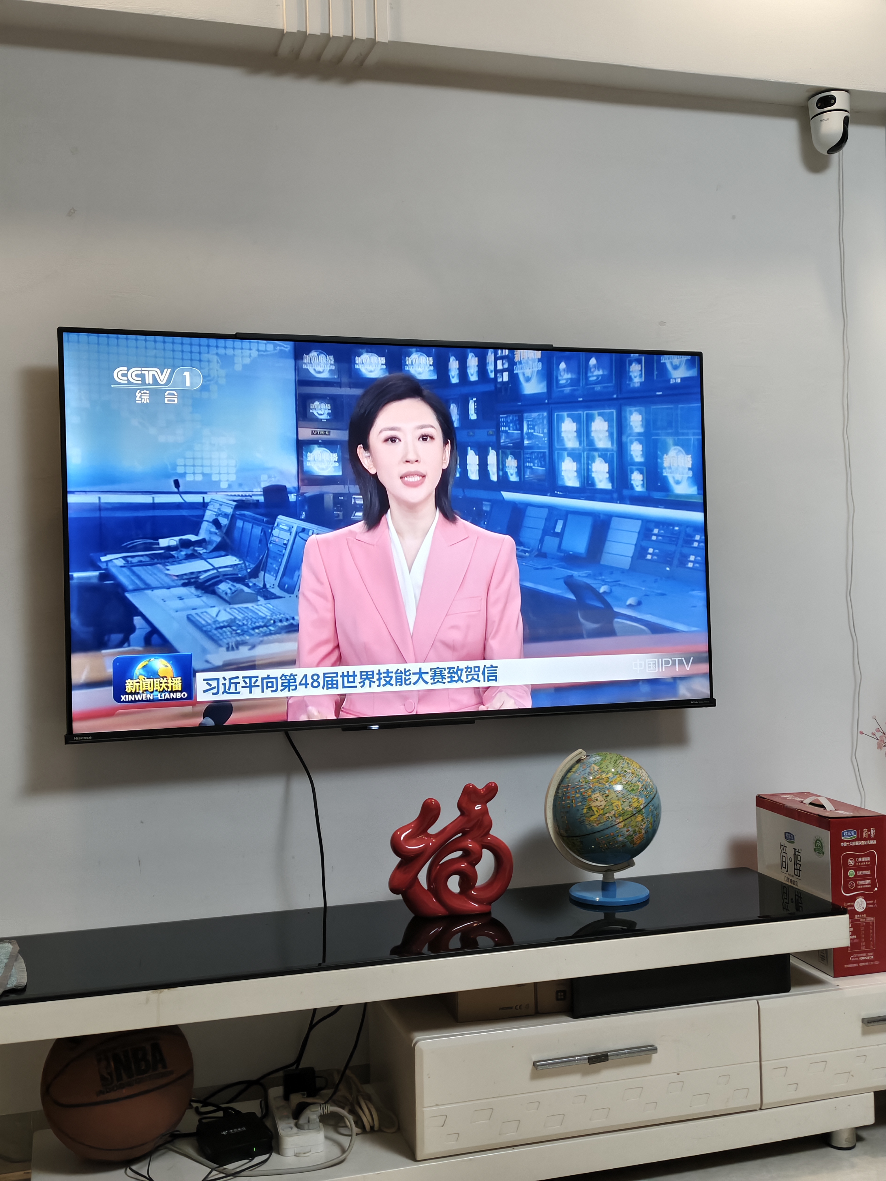海信电视55E3NH Pro 55英寸 144Hz高刷 杜比全景声 智能Wi-Fi6 U+超画质 大内存平板电视 实拍图