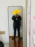 YOOOURTHING外套男2026春秋冬季青少年学生宽松百搭潮流帅气百搭夹克男上衣服 HJ25189-黑色（春秋季单面） XL 【建议125-150斤】 实拍图