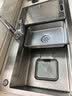 TOSO日式厨房水槽大单槽洗菜盆一体盆304不锈钢新款台中下集渣碗水池 80*46银色火山纹5mm款-伯爵抽拉龙头顶配 水槽套餐 实拍图
