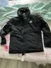 阿迪达斯（adidas）男 运动型格系列 3S HOODED INS J 短棉服 JY8303 黑色  M  实拍图