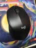 罗技（Logitech）M330 静音鼠标 无线鼠标 办公鼠标 右手鼠标 带无线微型接收器 黑色 实拍图